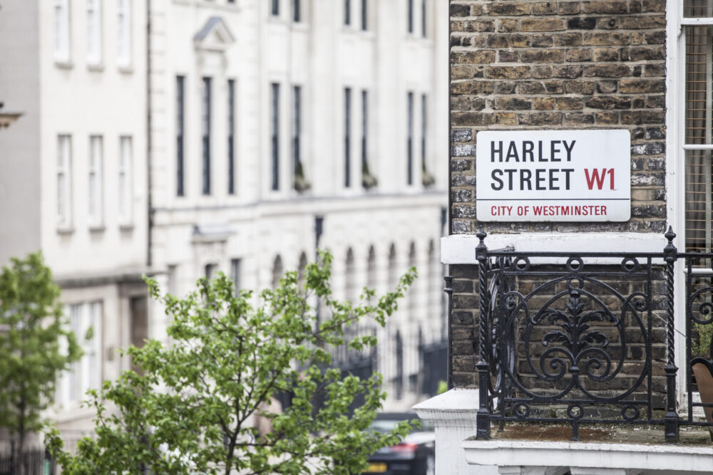 Harley Street Sign